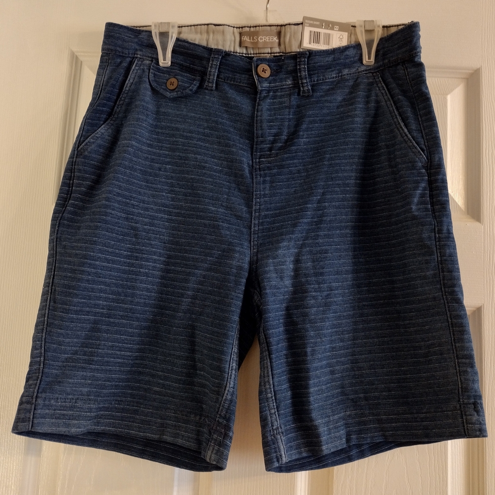 3/$21 Falls Creek Men's Blue Shorts New